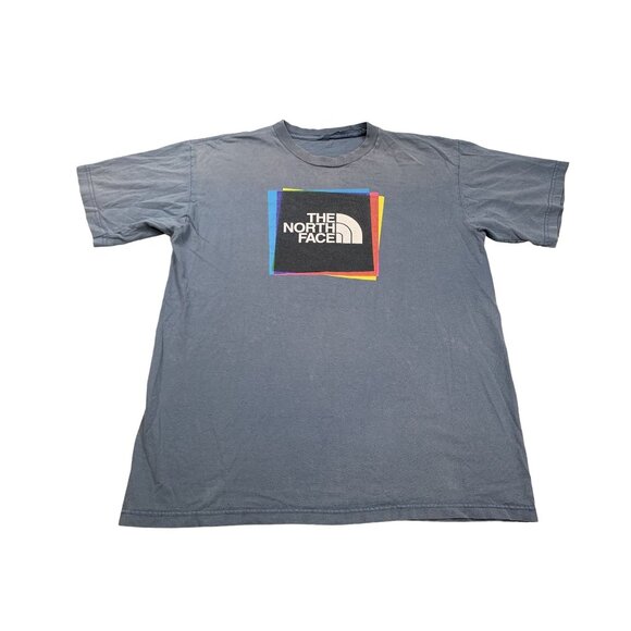 The North Face Men's Medium Blue Graphic Shirt - Picture 1 of 11
